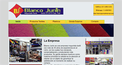 Desktop Screenshot of blancojunin.com.ar